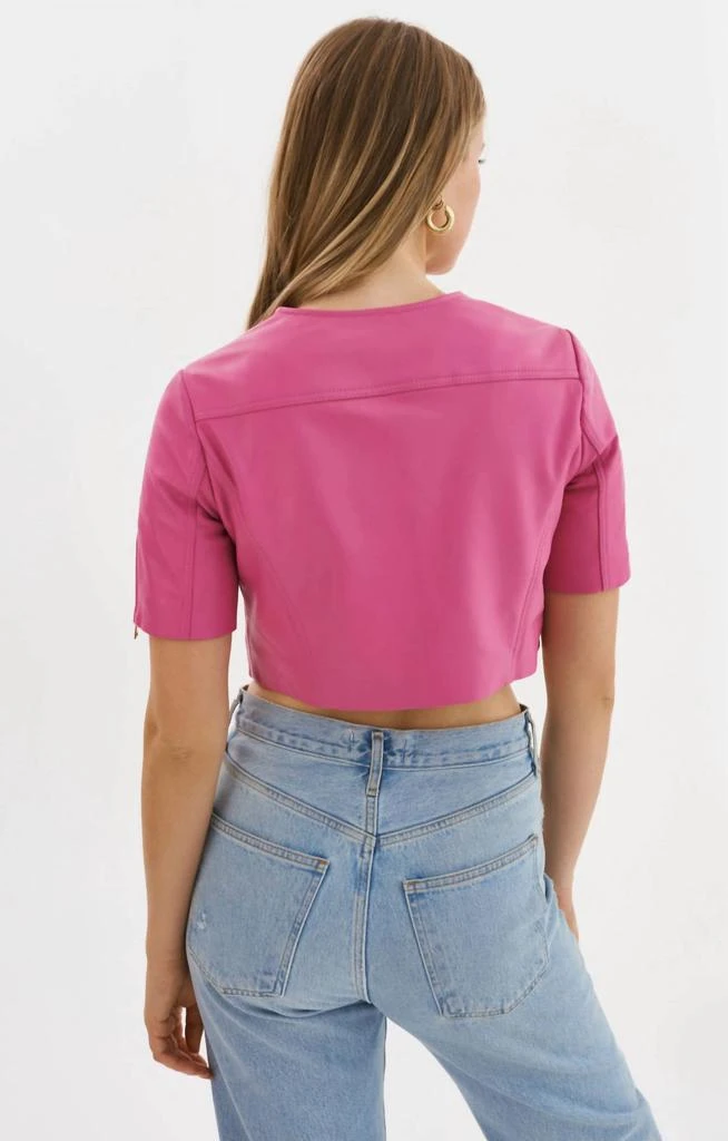LaMarque Lamarque - Kirsi Cropped Biker Jacket 3