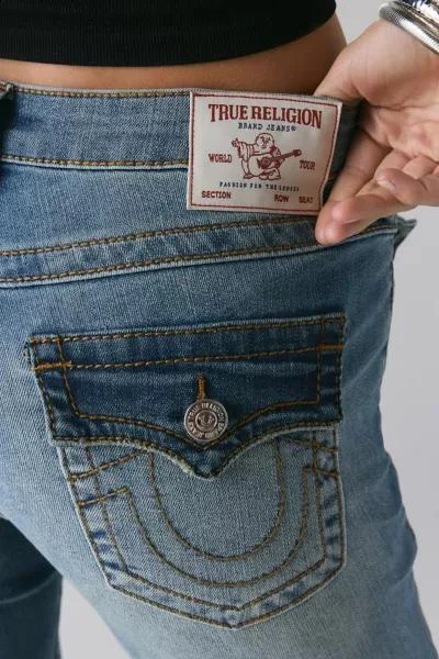 True Religion True Religion Tattoo Crystal Becca Mid-Rise Bootcut Jean 6