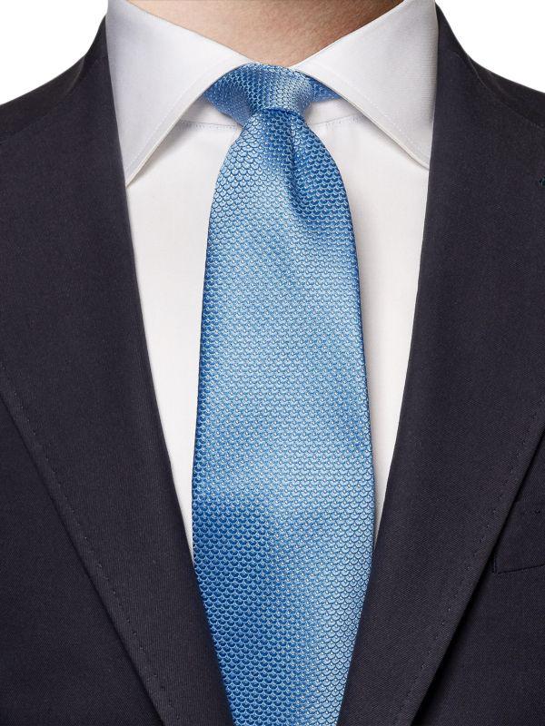 Eton Geometric Silk Tie