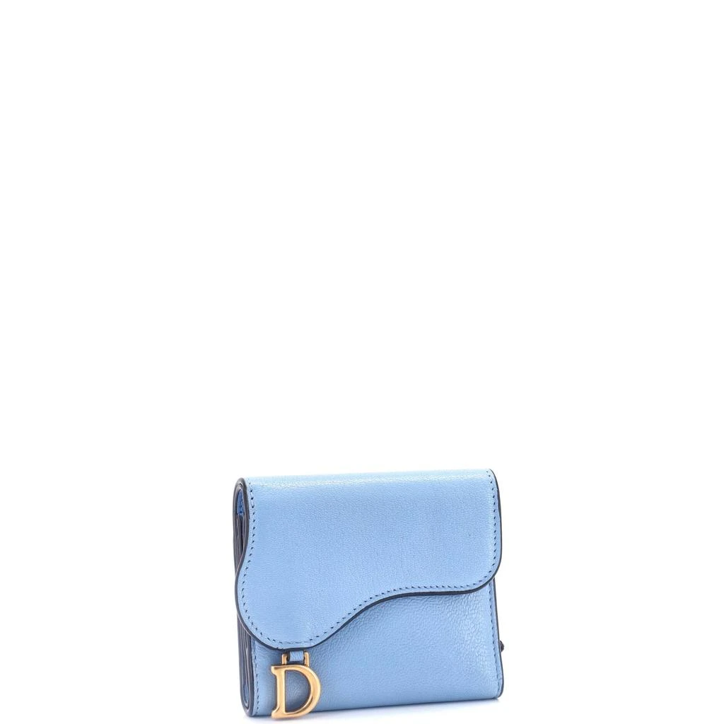 Dior Saddle Lotus Wallet Leather Mini 2