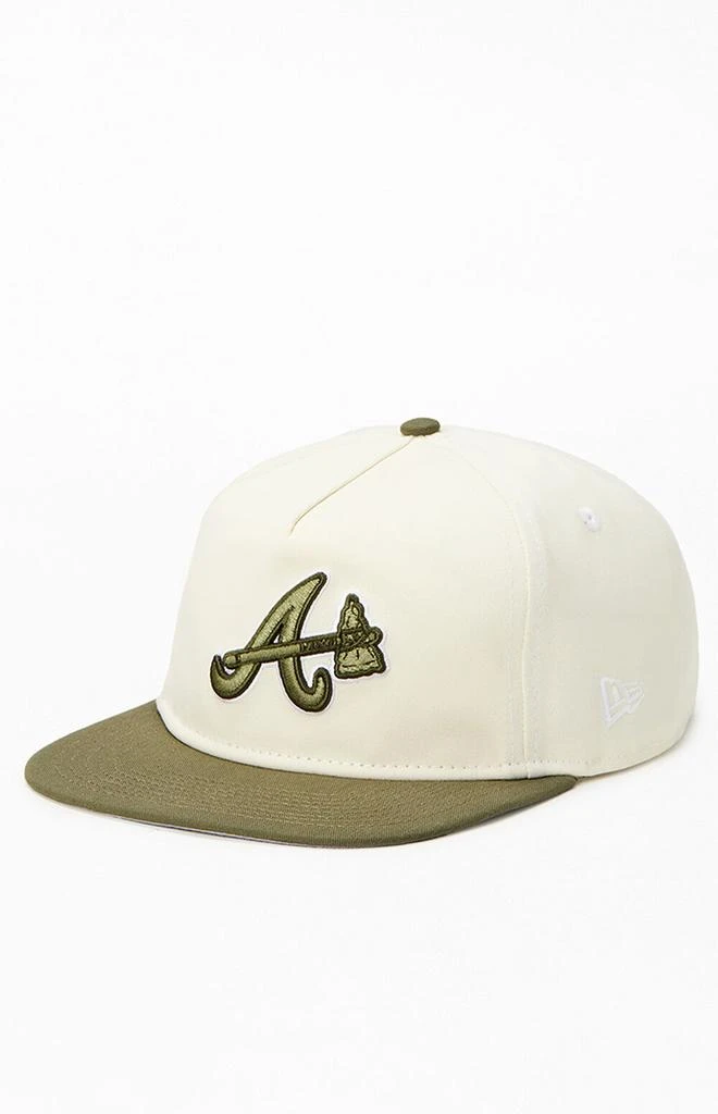 New Era Atlanta Braves Snapback Golfer Hat 4
