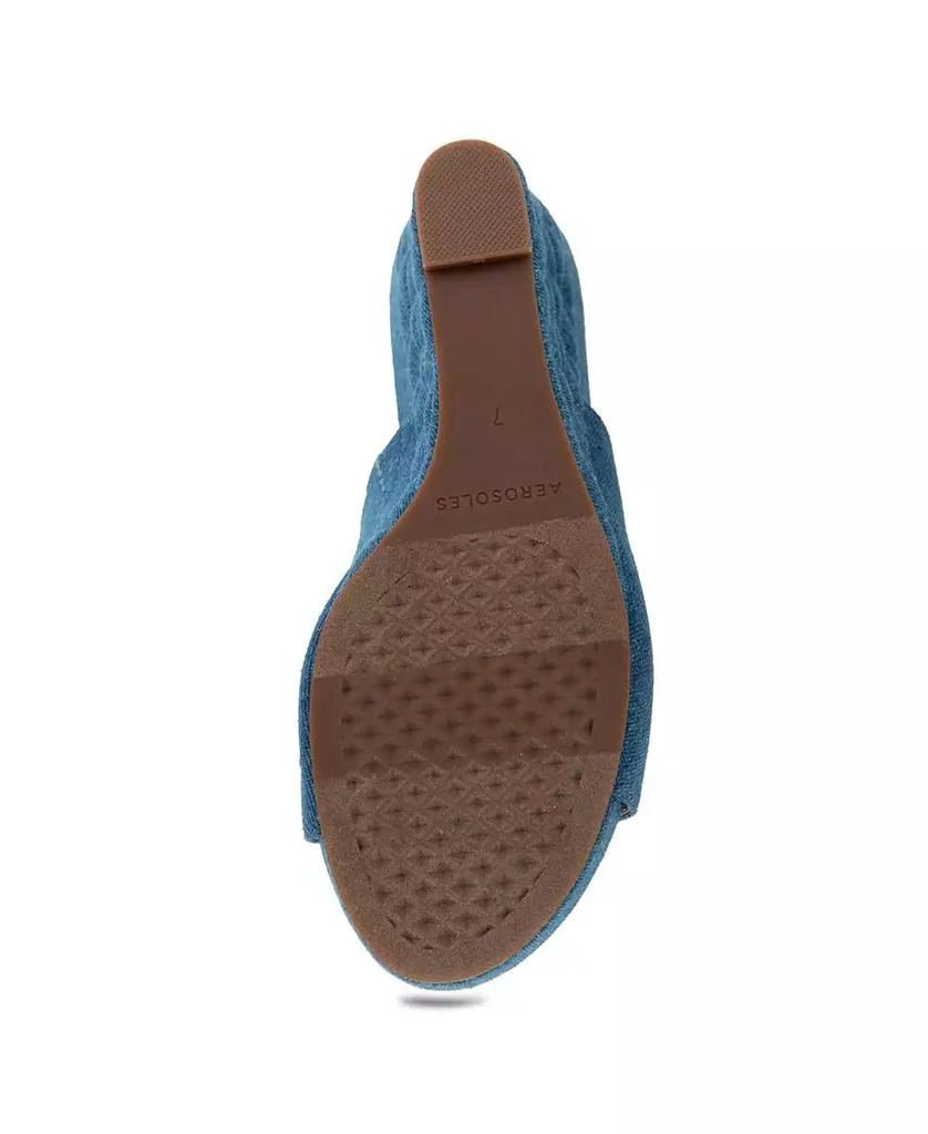 Aerosoles Women's Pierce Open Toe Wedge Sandals 3
