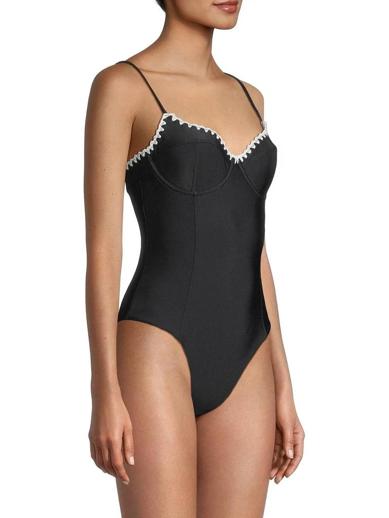 Ramy Brook Addisyn One Piece Swimsuit In Black 2