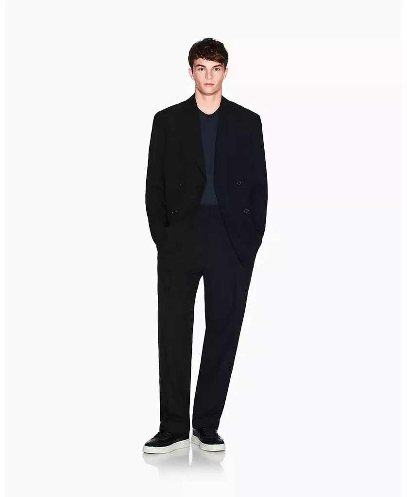 Armani Exchange Men
s Night Lab Wool Double Breasted Blazer 2
