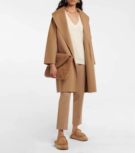 Max Mara Messi belted virgin-wool coat 2