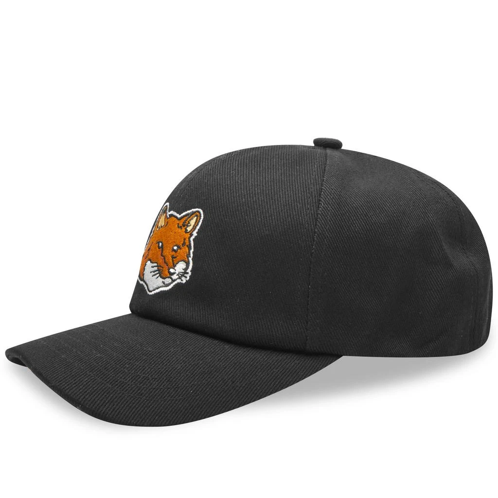 Maison Kitsune Maison Kitsune Large Fox Head Patch Cap 1