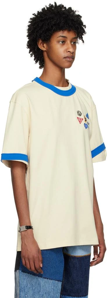 ADER error Beige Patch T-Shirt 2