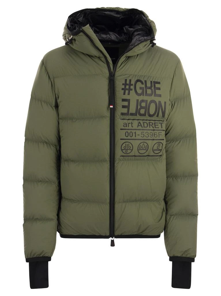 Moncler Moncler Grenoble Adret Logo Printed Padded Jacket
