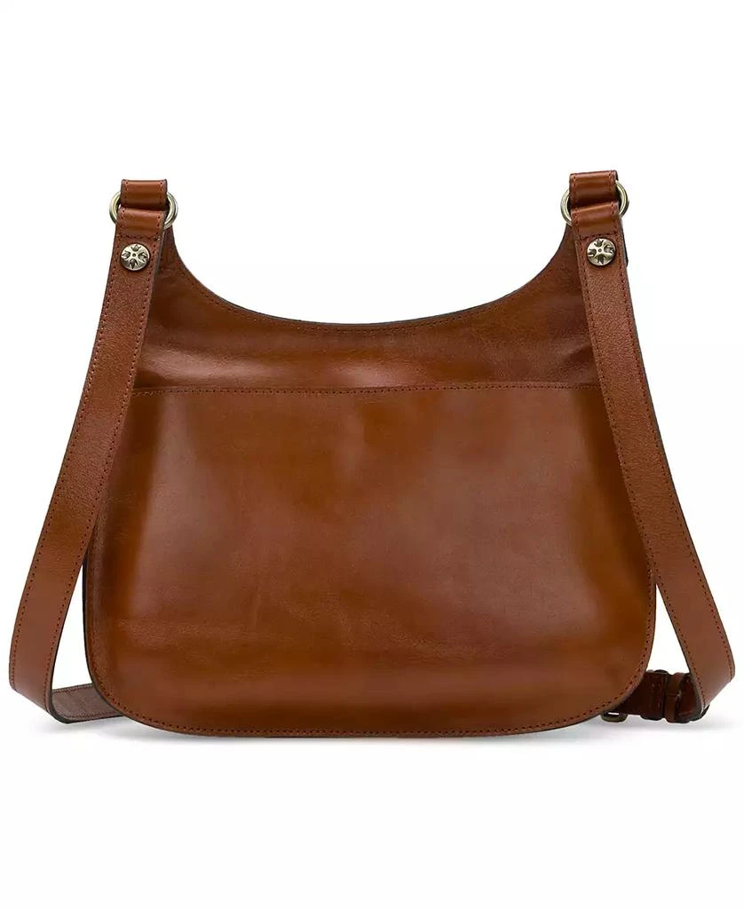 Patricia Nash London Smooth Leather Saddle Bag 5