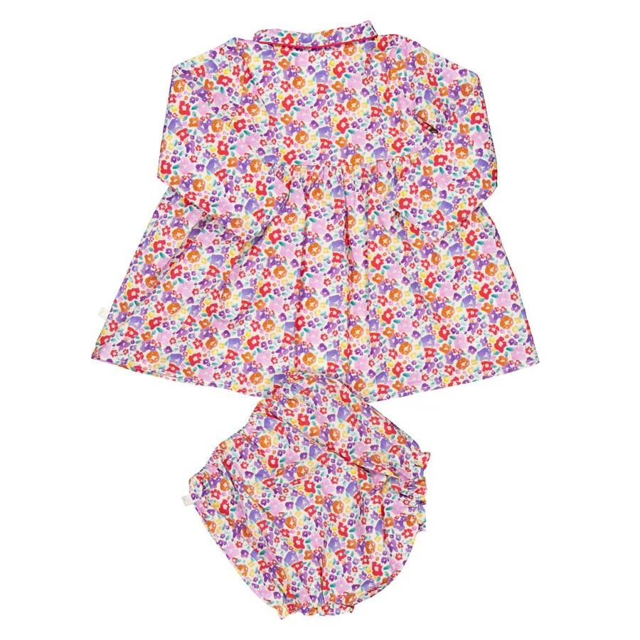 Marie Chantal Kids Olympia Autumn Floral Dress 3