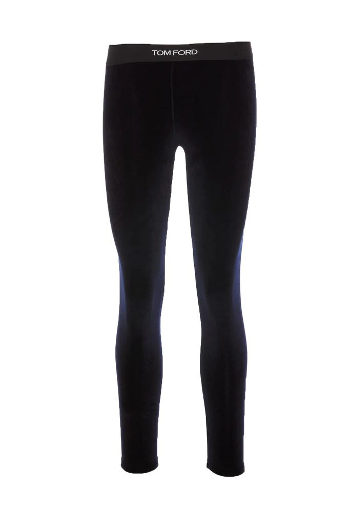 Tom Ford Logo Velvet Pants 1