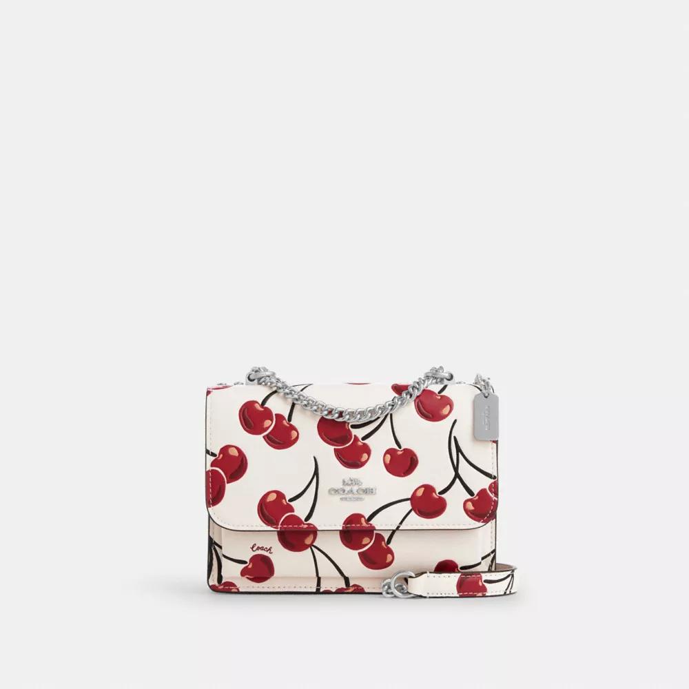 undefined Mini Klare Crossbody Bag With Cherry Print