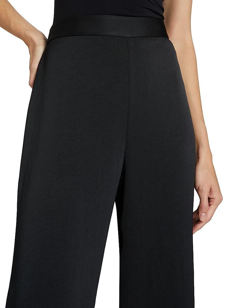 LELA ROSE Satin Wide-Leg Pants 6
