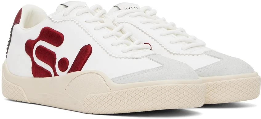 Eytys White & Red Santos Sneakers 4