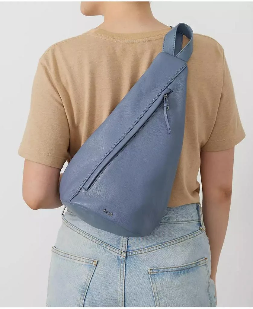 The Sak Women
s Geo Sling Leather Backpack 5