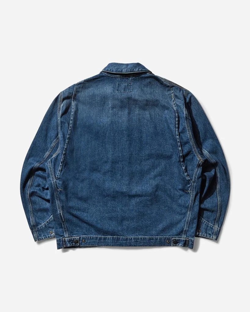 Carhartt WIP Men's OG Detroit Jacket Blue (Dark Used Wash) 2
