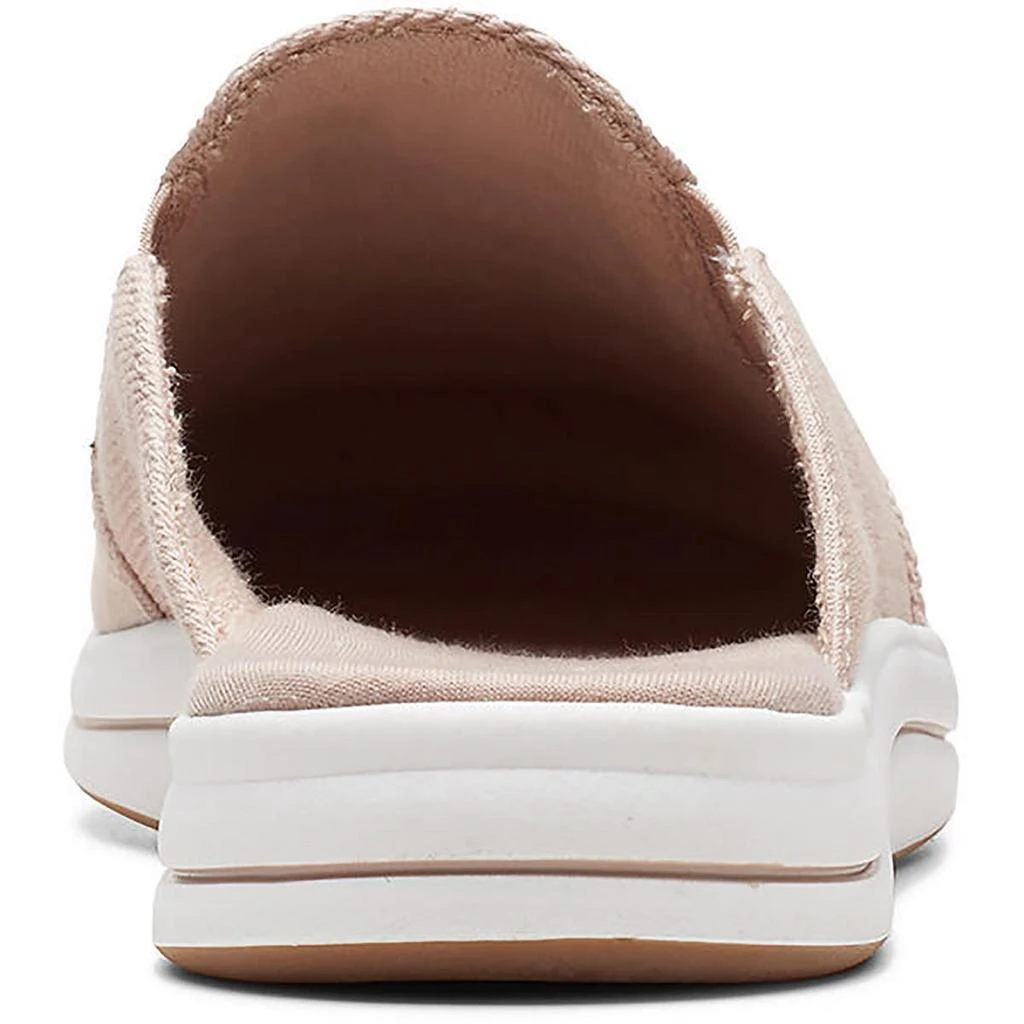 Clarks Breeze Shore Womens Embroidered Canvas Mules 3