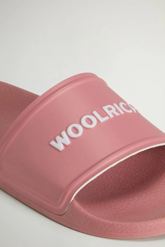 Woolrich Rubber Slide Sandals - Women - Beige 5