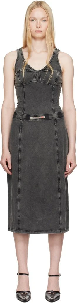 Gray D-Inny Midi Dress  On Sale Now with Up to 77% Off | Discover  Exclusive Deals & Savings at BeyondStyle  Authentic Diesel mid length  dresses|women with Limited-Time Discounts, Free Shipping,