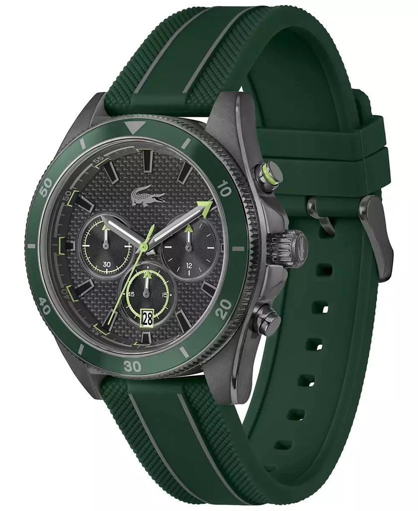 Lacoste Men's Mainsail Green Silicone Watch 43mm 2