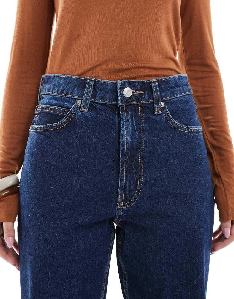 ASOS ASOS DESIGN ankle grazer straight leg jeans in indigo - MBLUE 5