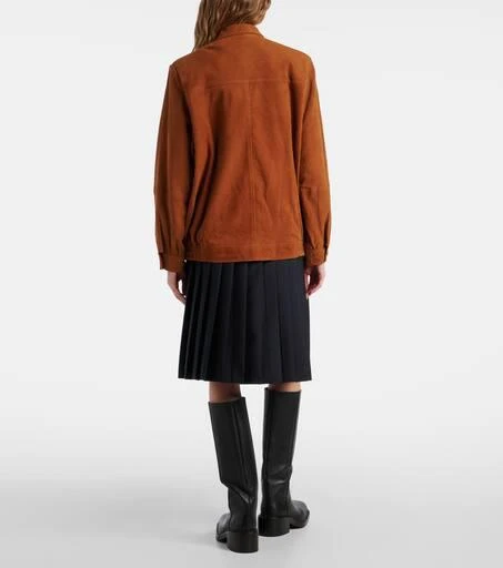 BLAZÉ MILANO Viva Cleo suede bomber jacket 3
