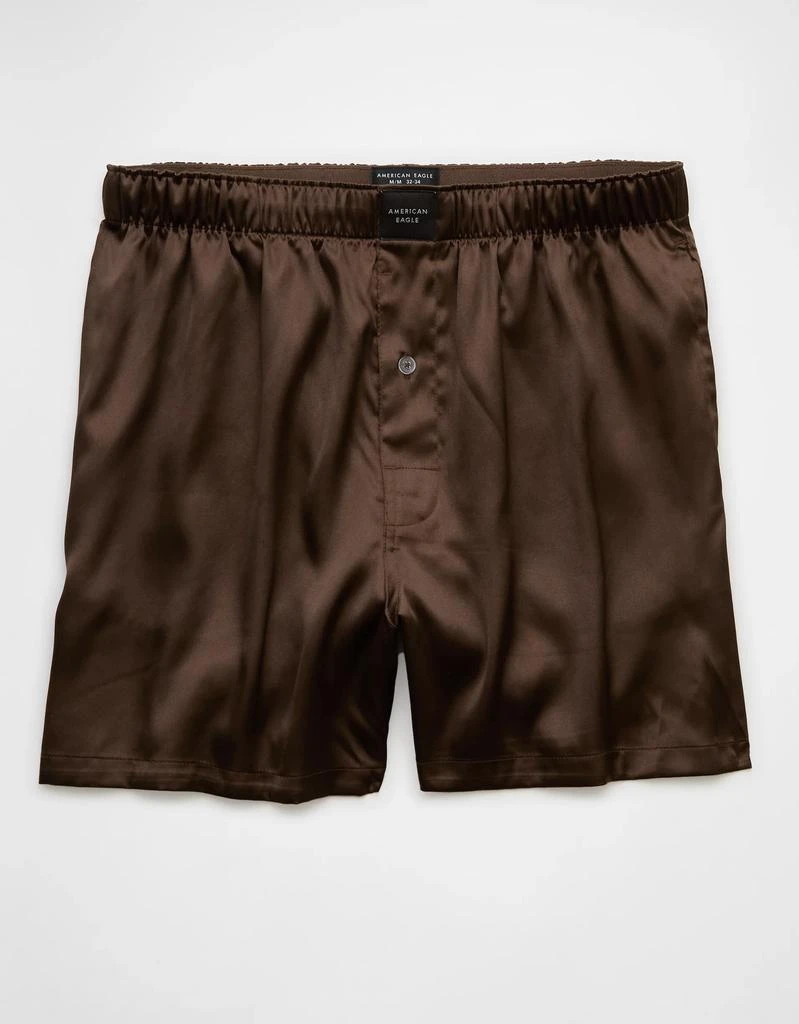 AE AEO Men's Solid Satin Pocket Boxer Short 3