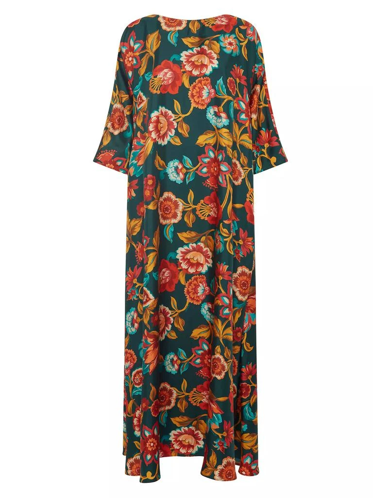 LA DOUBLE J Muumuu Dress Round Neck 1