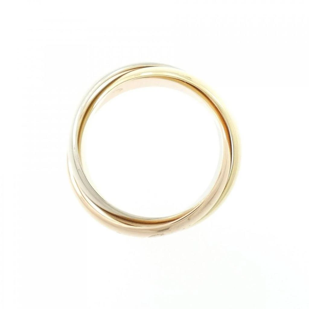 Cartier pink gold (18K) gold (18K) yellow gold (18K) Band Ring (Pre-Owned) 2