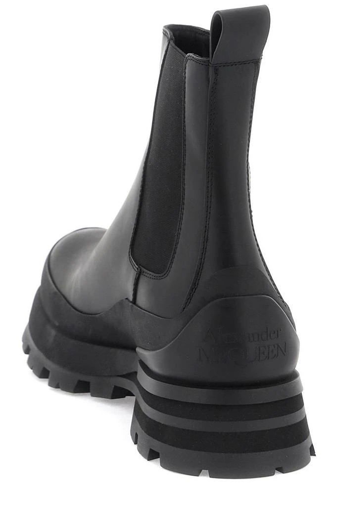 Alexander McQueen Alexander McQueen Wander Round-Toe Chelsea Boots 3