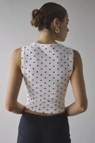 BDG BDG Gigi Knit Button-Down Tank Top 4