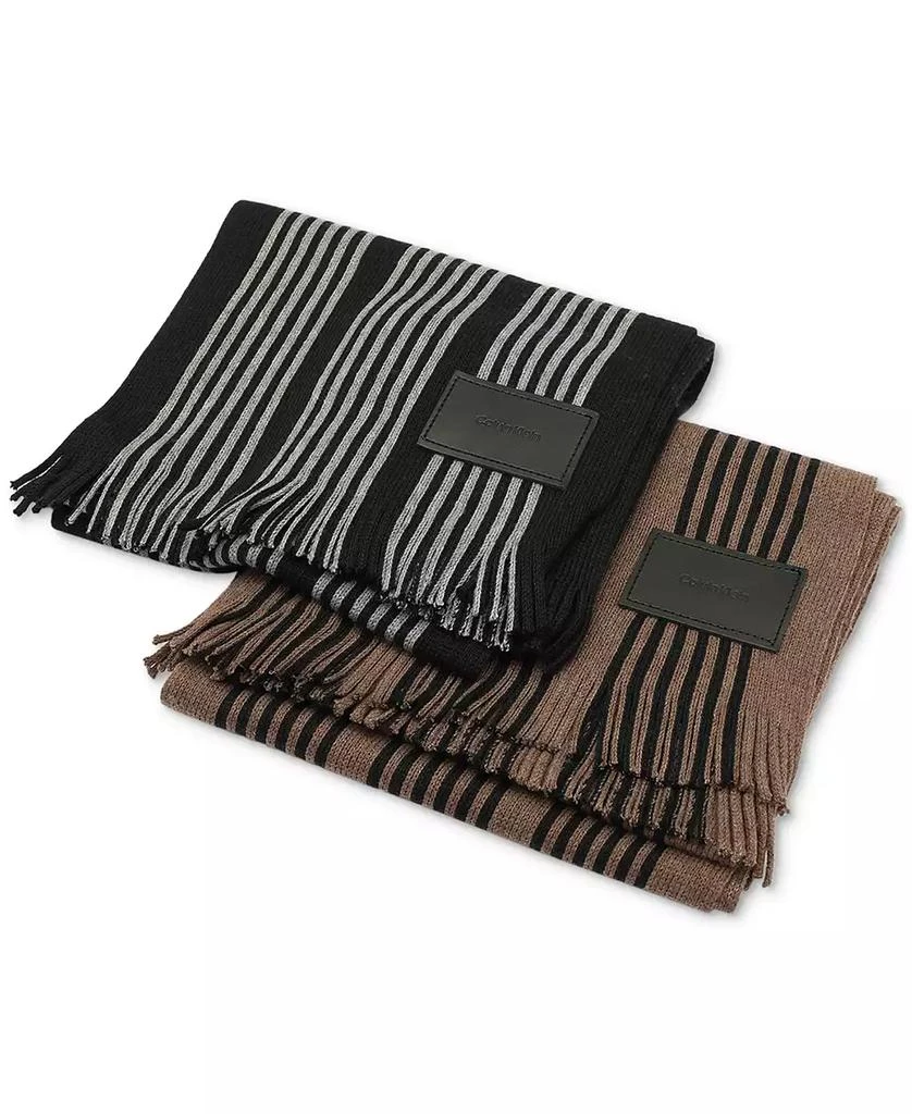 Calvin Klein Men's Pop Color Raschel Scarf 6
