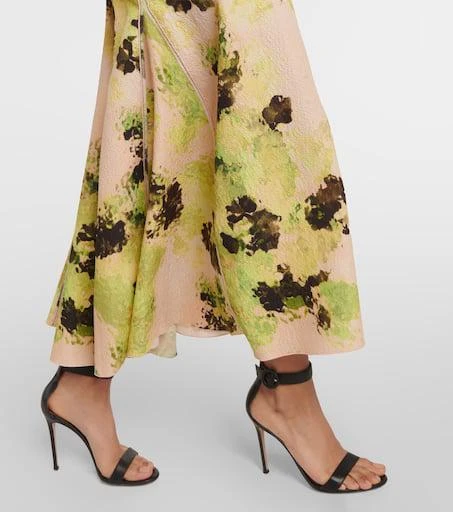 Victoria Beckham Floral midi dress 5