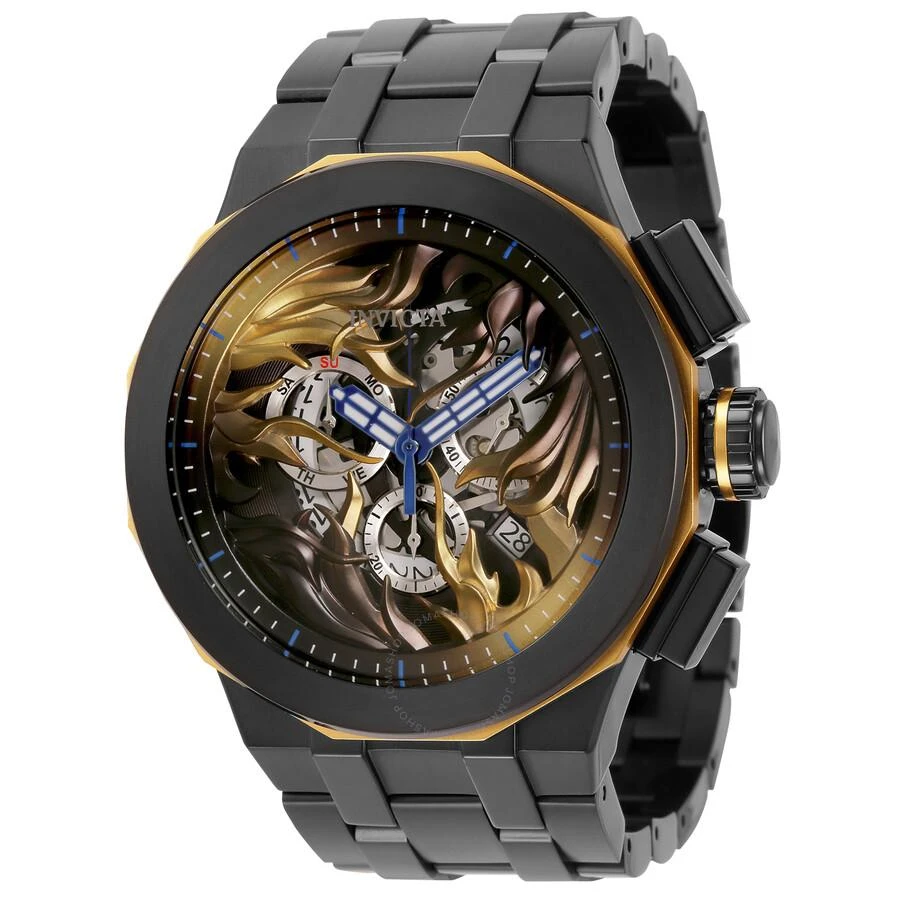 Invicta Speedway Black Dial Black-plated  Men's Watch 34873 1