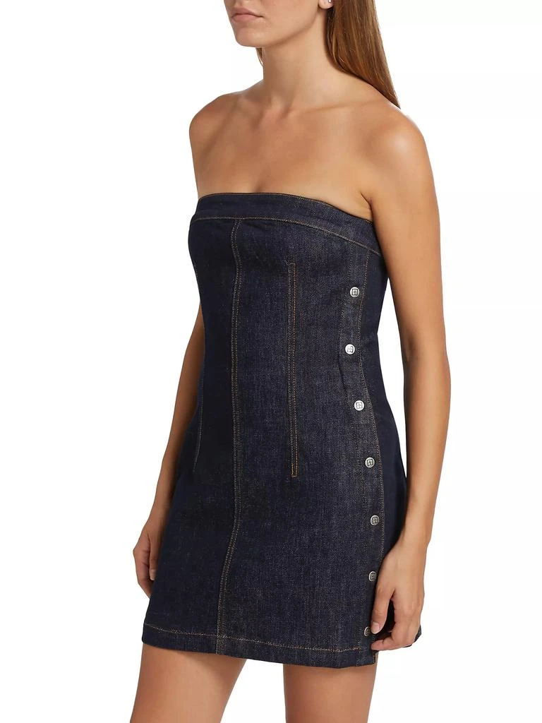 Ksubi Hotline Original Snap Denim Minidress 4
