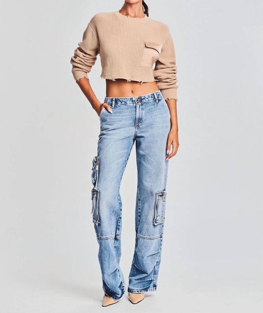 SER.O.YA Ser.O.Ya - Mid Cropped Devin Sweater