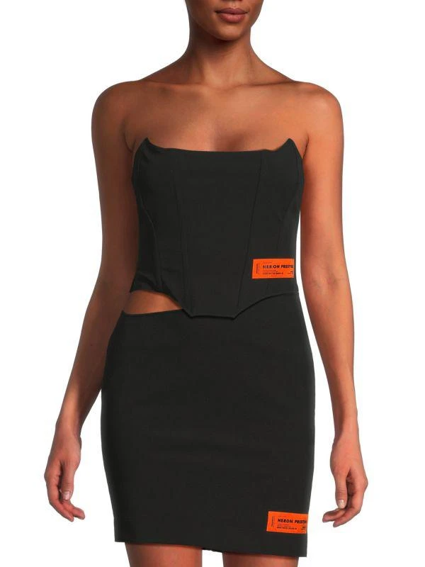 Heron Preston Zip Corset Top 1