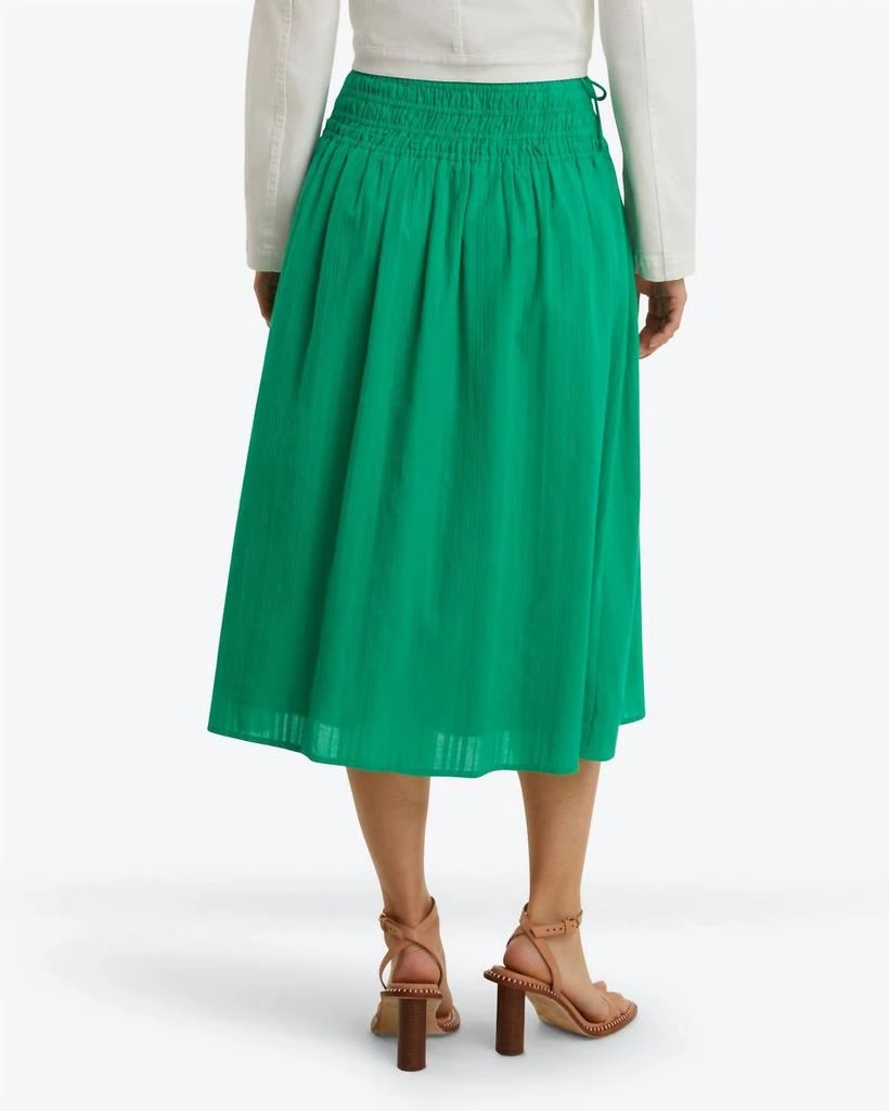 Draper James Draper James - Smocked Waist Midi Skirt 2