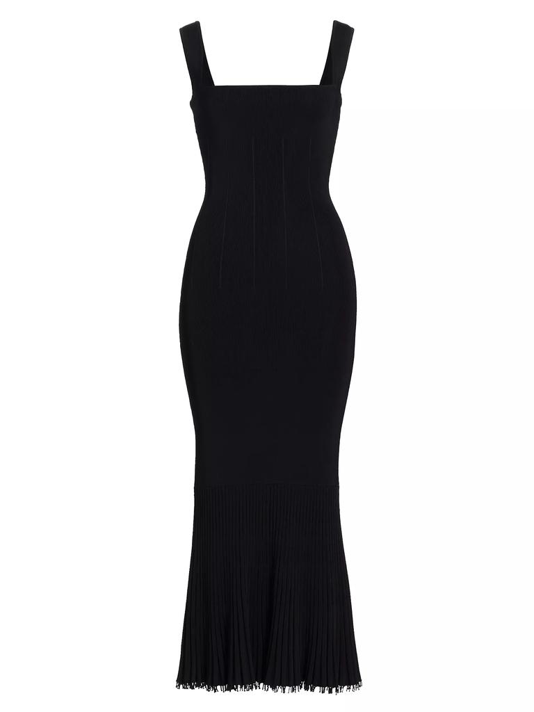 Galvan Atalanta Sleeveless Beaded Maxi-Dress
