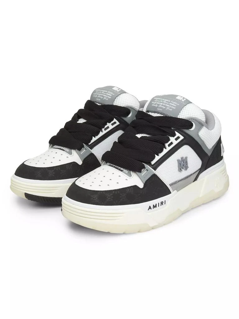 AMIRI MA-1 Quad Debossed Leather Sneakers 2
