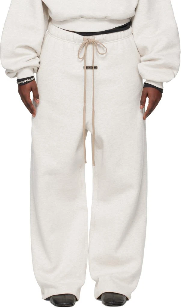 Essentials Gray Holiday Lounge Sweatpants 1