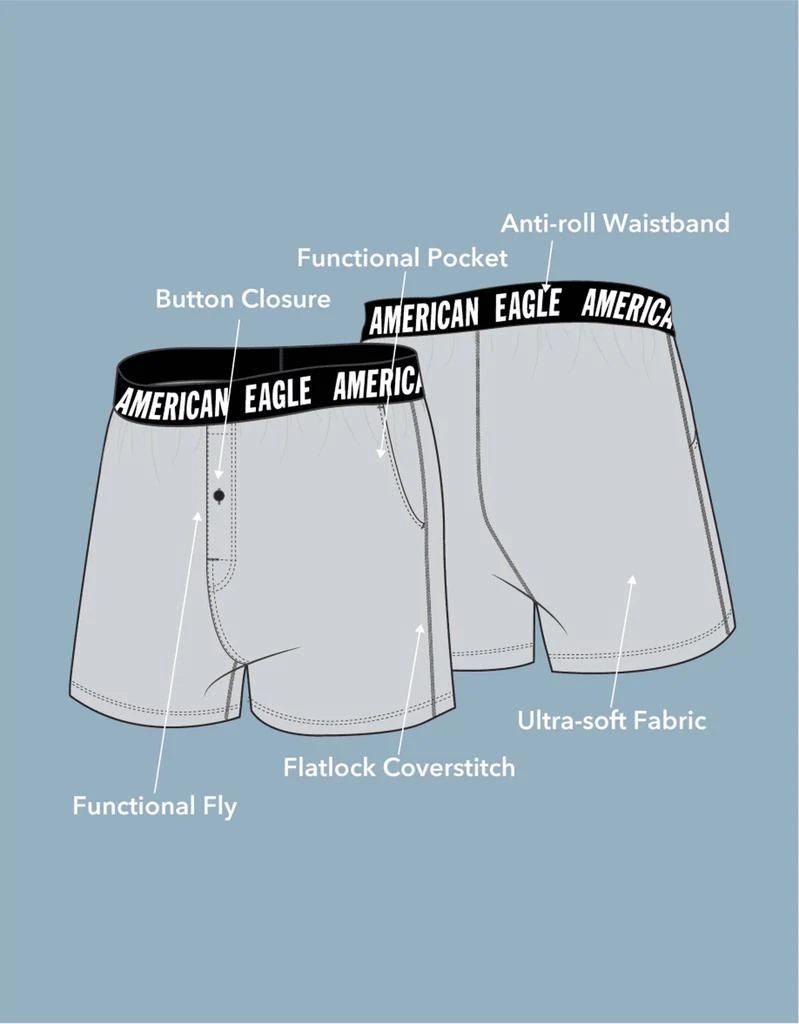 AE AEO Men's Spritz Ultra Soft Pocket Boxer Short 6