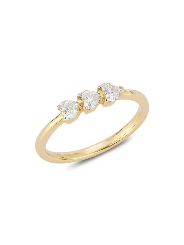 Nephora 14K Yellow Gold & 0.45 TCW Diamond Ring
