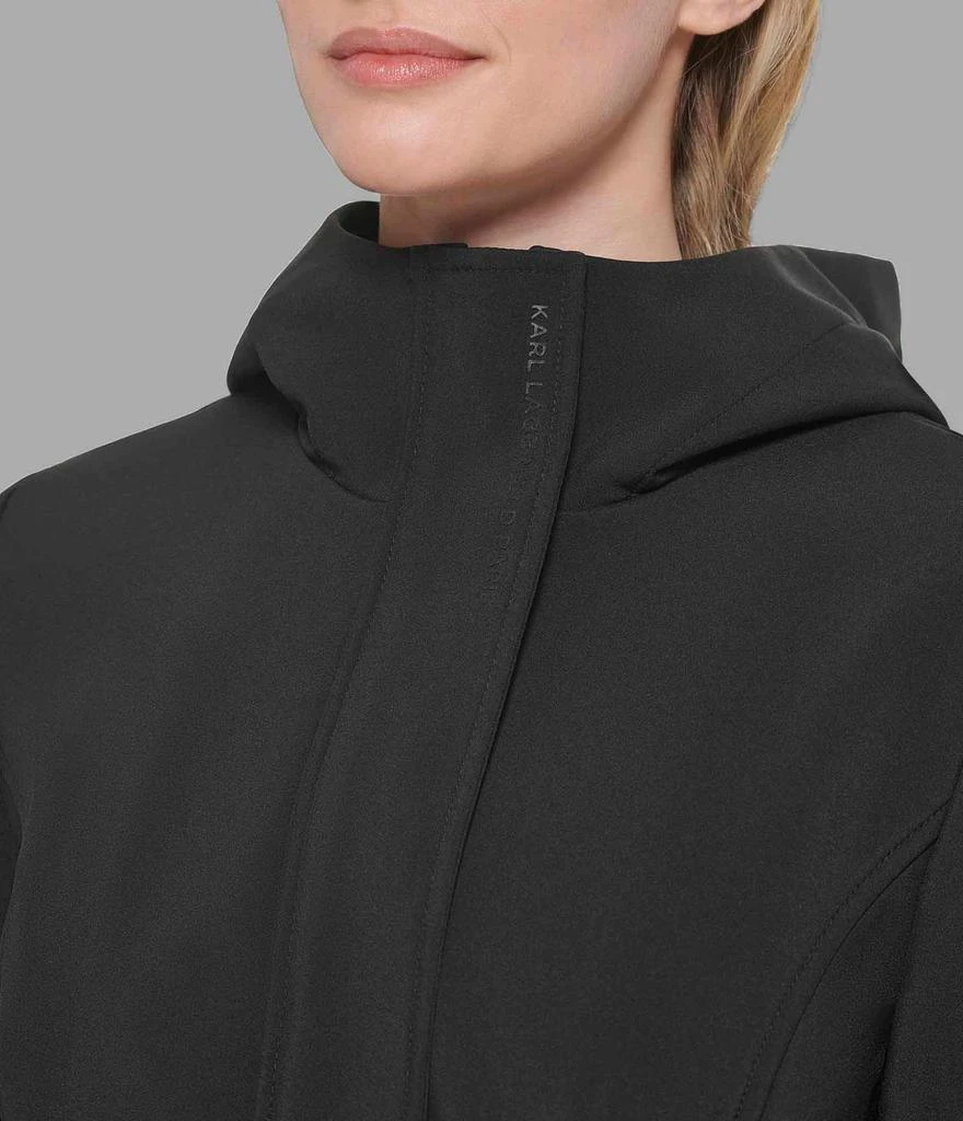Karl Lagerfeld Paris BONDED TECH ANORAK WITH HOOD 4