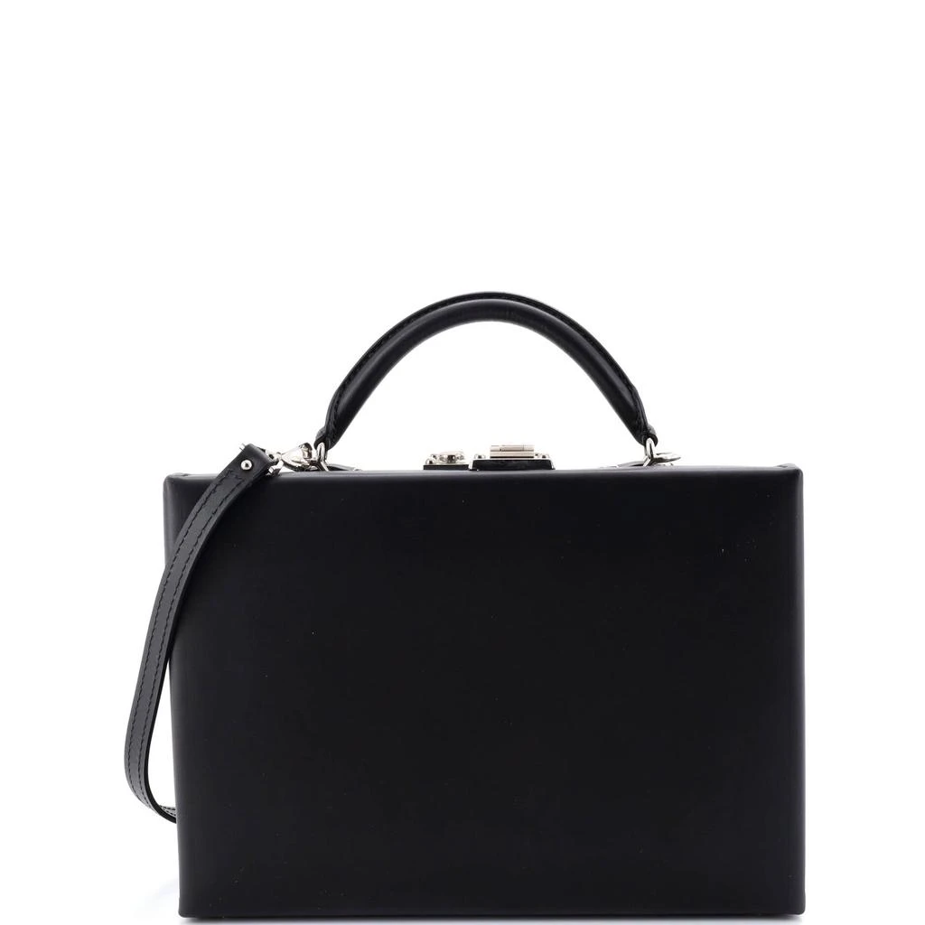 Goyard Regina Trunk Bag Coated Canvas with Leather