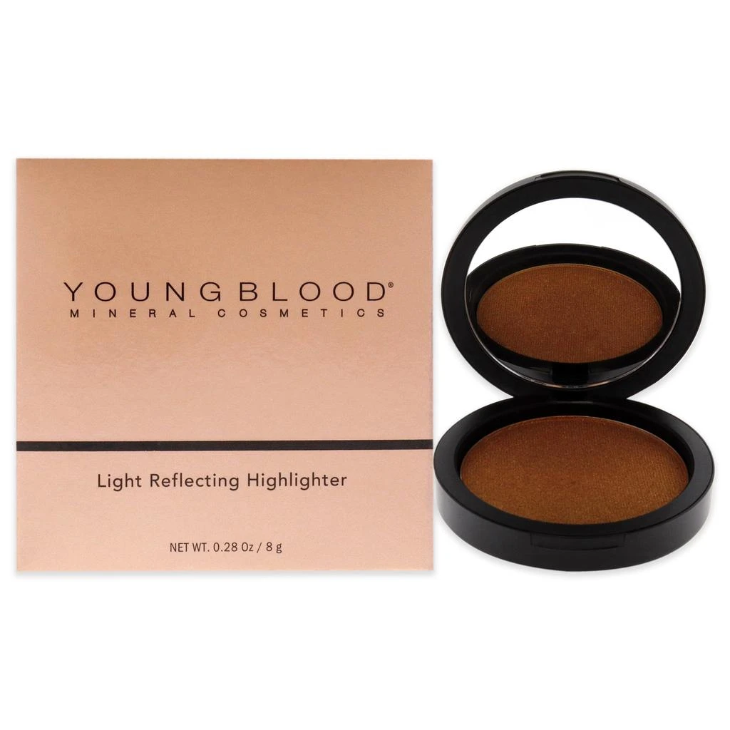 Youngblood Light Reflecting Highlighter - Fiesta by  for Women - 0.28 oz Highlighter