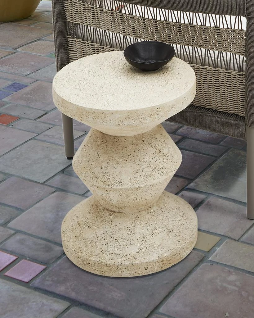 Neiman Marcus Geo Outdoor Garden Seat 1