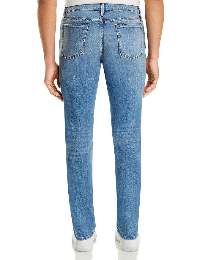 FRAME L'Homme Skinny Jeans in North Island Blue 4