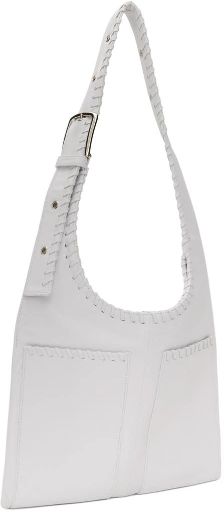 Gimaguas White Trenzado Bag 2