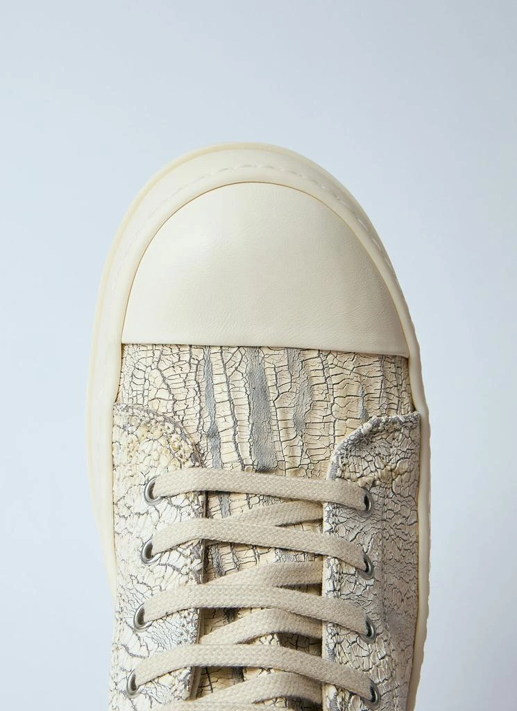 Rick Owens Low-Top Coated Sneakers 6